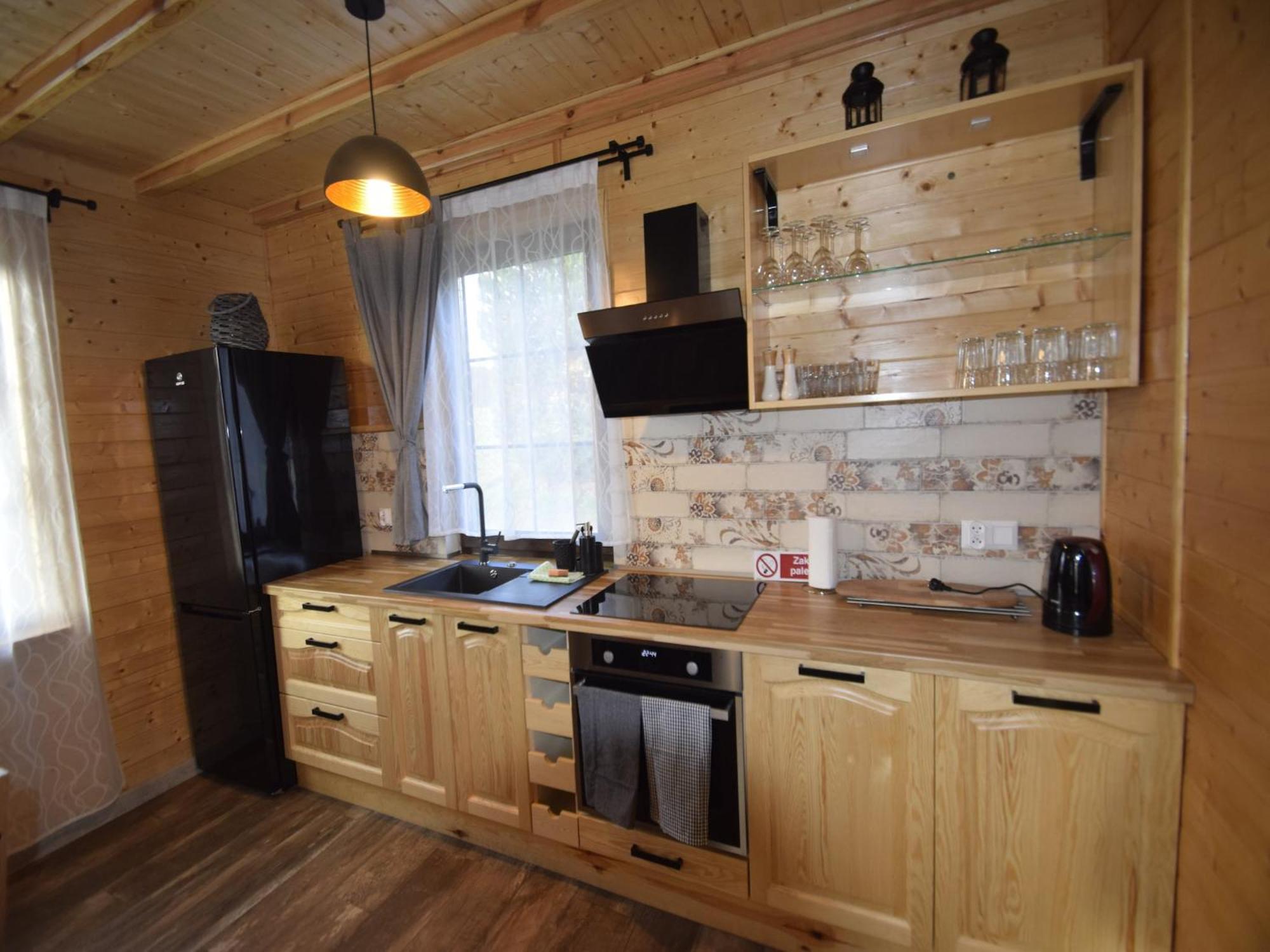 Wooden Holiday Home In Skrzynia With Terrace Osiek  Luaran gambar