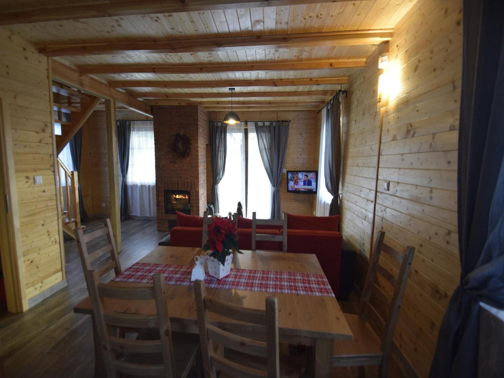 Wooden Holiday Home In Skrzynia With Terrace Osiek  Luaran gambar