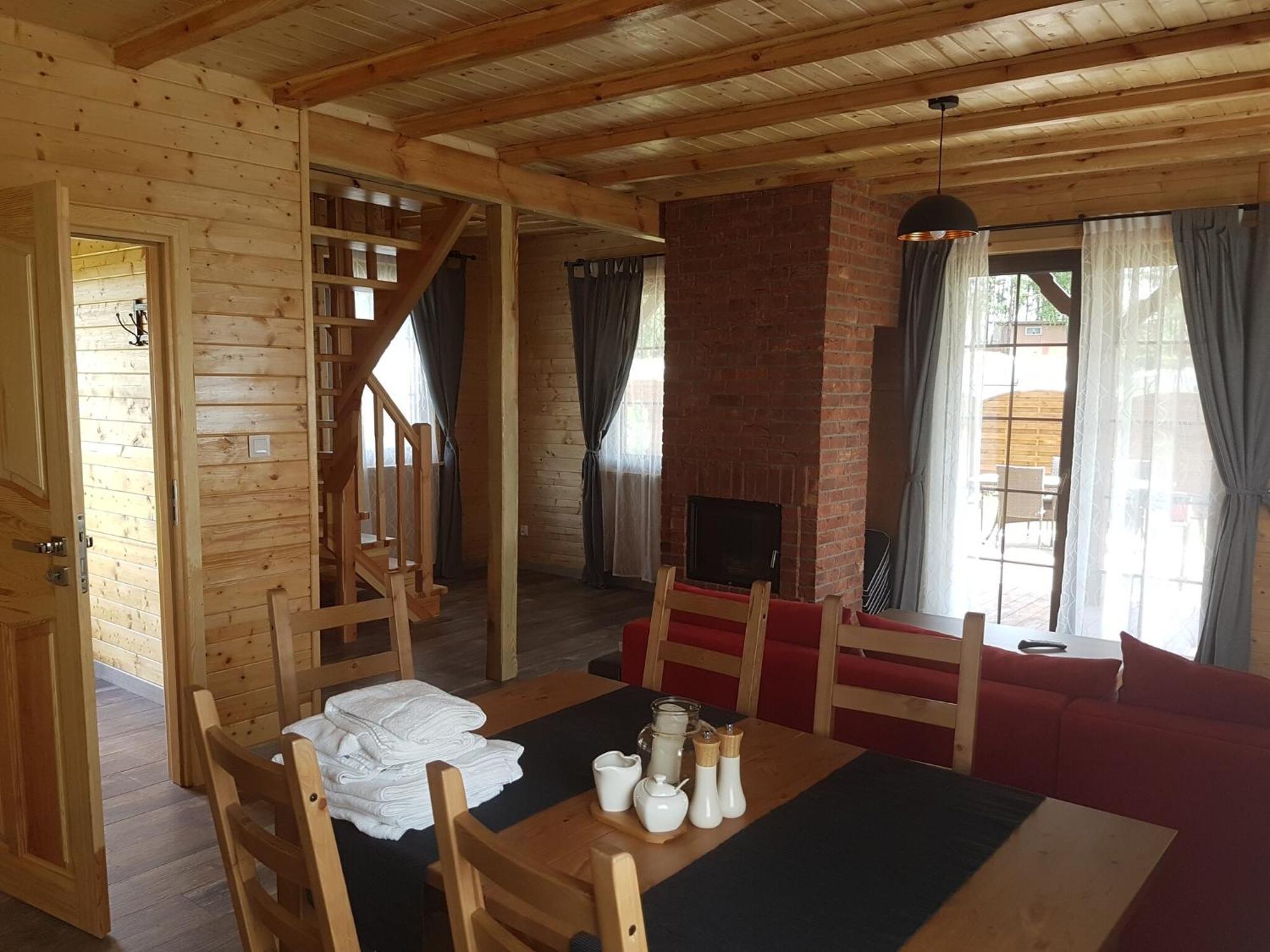 Wooden Holiday Home In Skrzynia With Terrace Osiek  Luaran gambar