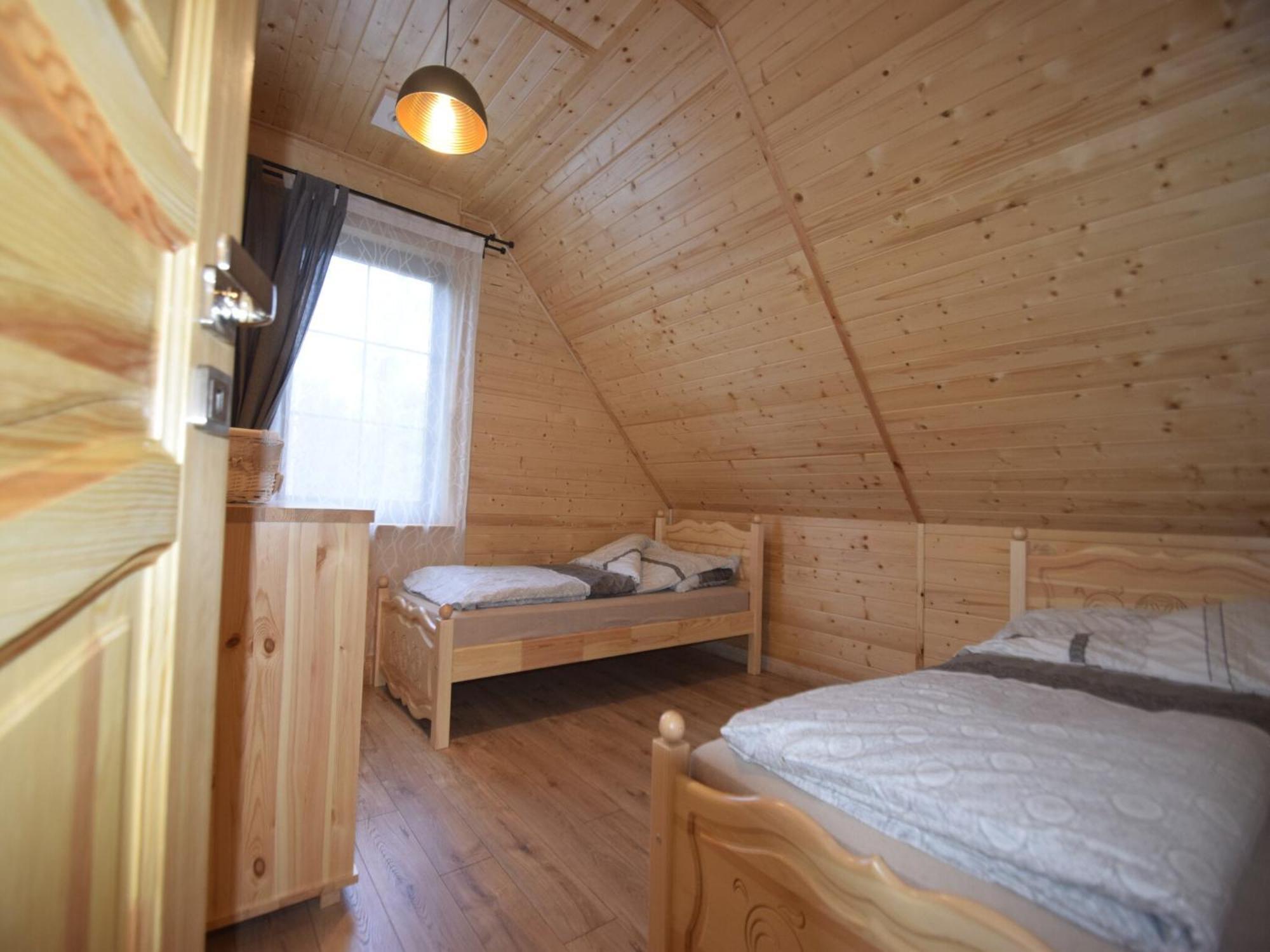 Wooden Holiday Home In Skrzynia With Terrace Osiek  Luaran gambar
