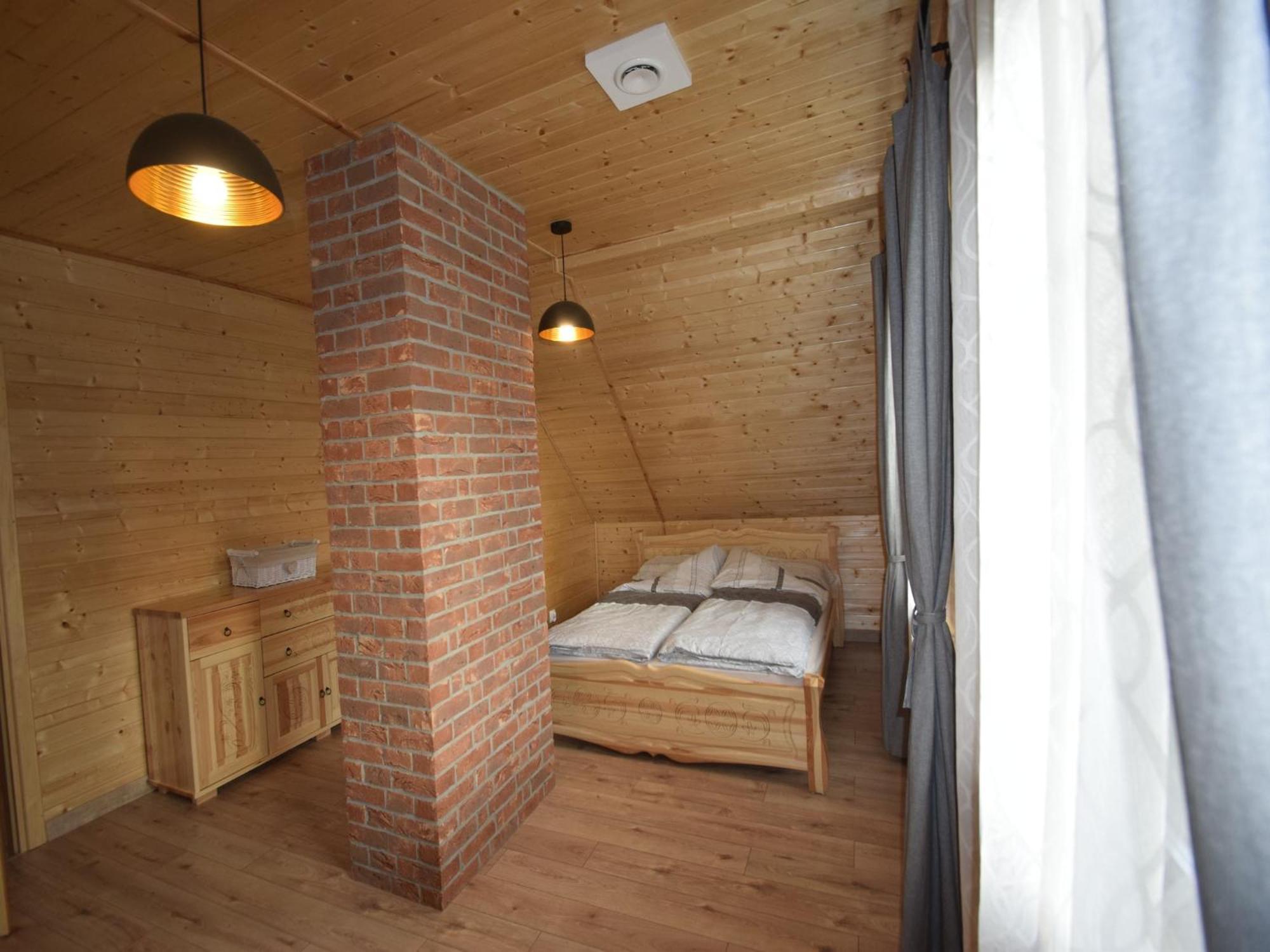 Wooden Holiday Home In Skrzynia With Terrace Osiek  Luaran gambar
