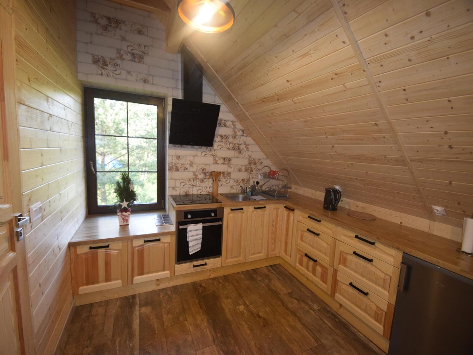 Wooden Holiday Home In Skrzynia With Terrace Osiek  Luaran gambar