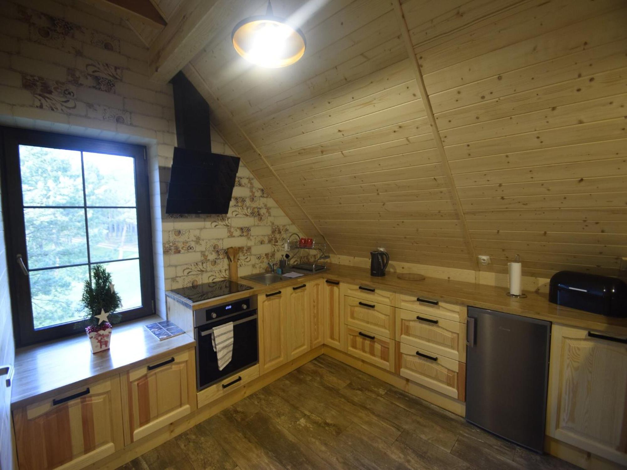 Wooden Holiday Home In Skrzynia With Terrace Osiek  Luaran gambar