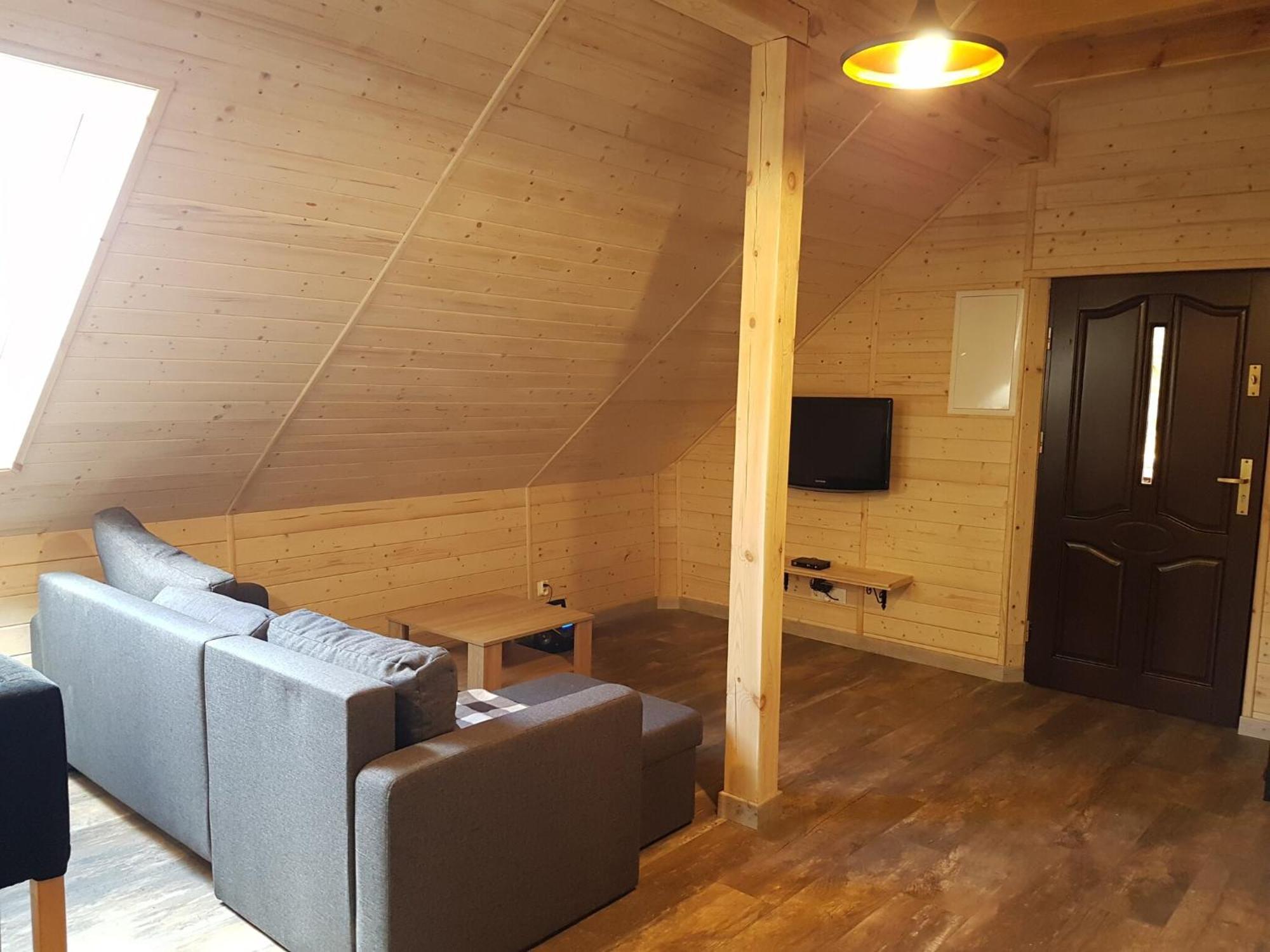 Wooden Holiday Home In Skrzynia With Terrace Osiek  Luaran gambar