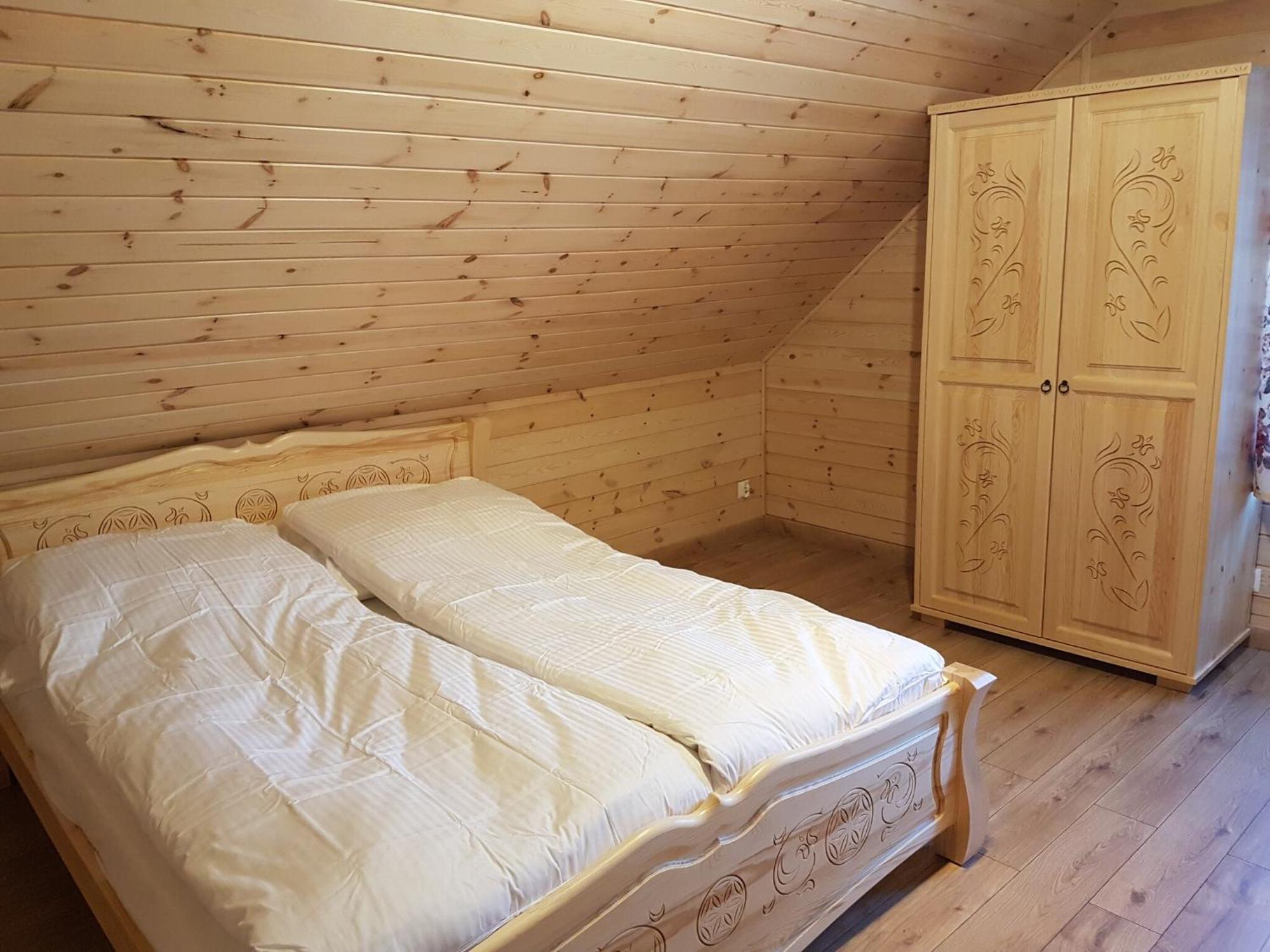 Wooden Holiday Home In Skrzynia With Terrace Osiek  Luaran gambar